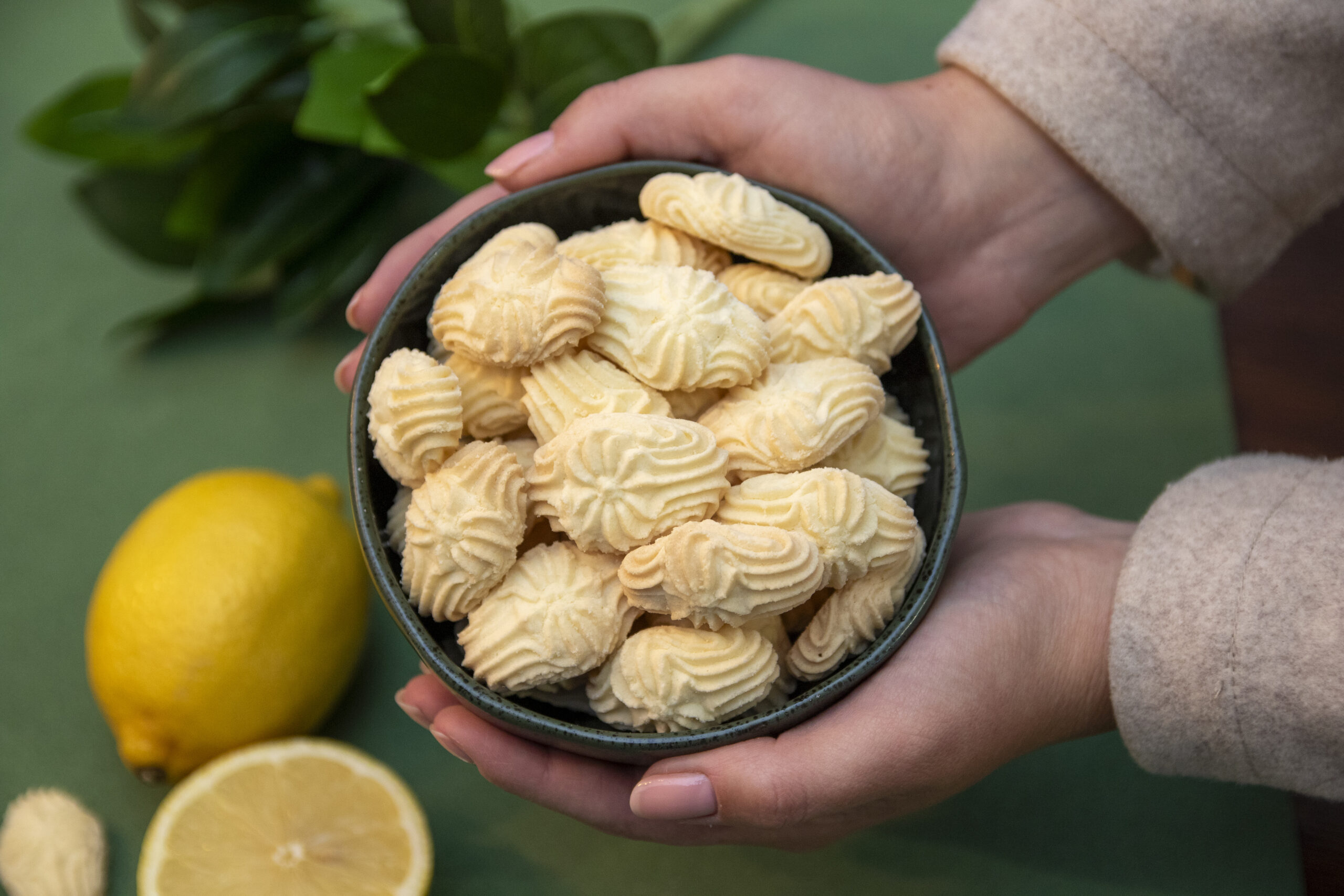 Biscoito de Limão Siciliano